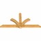 Ekena Millwork Redmond Rough Sawn Timber Gable Bracket, Western Red Cedar, 96"W x 48"H x 4"D x 6"F, 12/12 Pitch GBW096X48X0406RED00RWR - alternate 3
